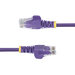 StarTech.com N6PAT25CMPLS netwerkkabel Paars 0,25 m Cat6 U/UTP (UTP)
