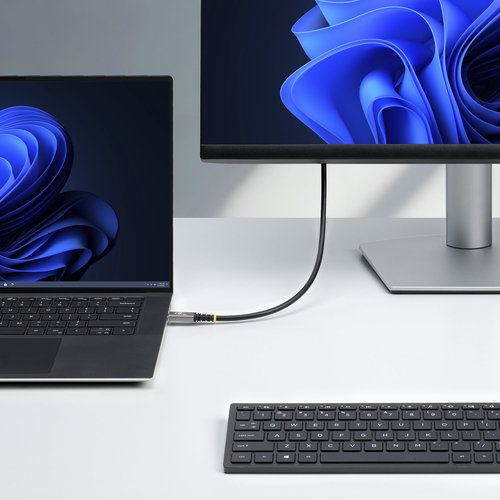 StarTech.com 3m USB4 Kabel, 20Gbps, USB-IF Gecertificeerde USB-C Kabel, 60W PD, 4K 120Hz DP 2.1, TPE Mantel, USB Type-C Kabel, Wit