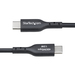 StarTech.com 30cm USB-A naar USB-C Laadkabel, USB-A naar USB Type-C Oplaadkabel, Opladen & Synchroniseren, Fast Charge 3A, USB 2.0 Datakabel, TPE Mantel, Zwart