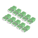 StarTech.com LC naar LC Coupler, 10 Stuks, OS2 Single Mode SC Footprint LC Glasvezel Koppelstuk zonder Flens, LC/APC Duplex Adapter