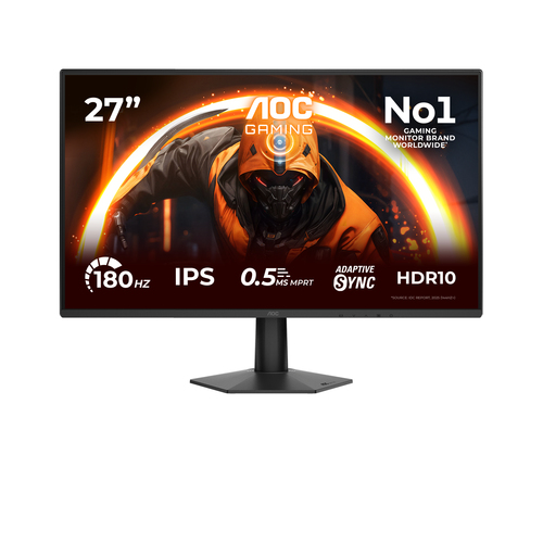AOC 27G50F computer monitor 68,6 cm (27") 1920 x 1080 Pixels Full HD LED Zwart