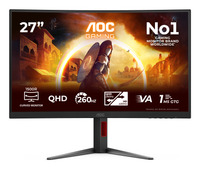 AOC G4 Gaming computer monitor 68,6 cm (27") 2560 x 1440 Pixels Quad HD LED Zwart, Rood