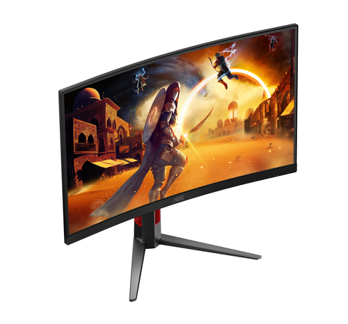 AOC G4 Gaming computer monitor 68,6 cm (27") 2560 x 1440 Pixels Quad HD LED Zwart, Rood
