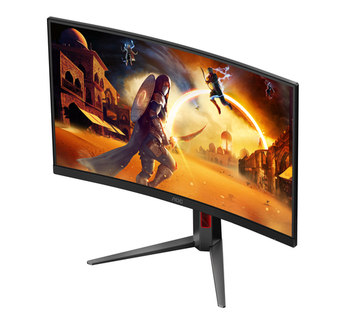 AOC G4 Gaming computer monitor 68,6 cm (27") 2560 x 1440 Pixels Quad HD LED Zwart, Rood