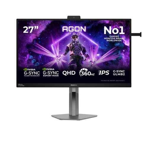 AOC AGON PRO AG276QSG2 computer monitor 68,6 cm (27") 2560 x 1440 Pixels Quad HD Zwart, Grijs