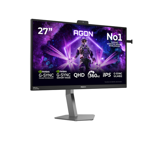 AOC AGON PRO AG276QSG2 computer monitor 68,6 cm (27") 2560 x 1440 Pixels Quad HD Zwart, Grijs