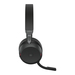 Jabra Evolve2 75 Headset Bedraad en draadloos Hoofdband Oproepen/muziek USB Type-C Bluetooth Oplaadhouder Zwart