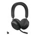 Jabra Evolve2 75 Headset Bedraad en draadloos Hoofdband Oproepen/muziek USB Type-C Bluetooth Oplaadhouder Zwart