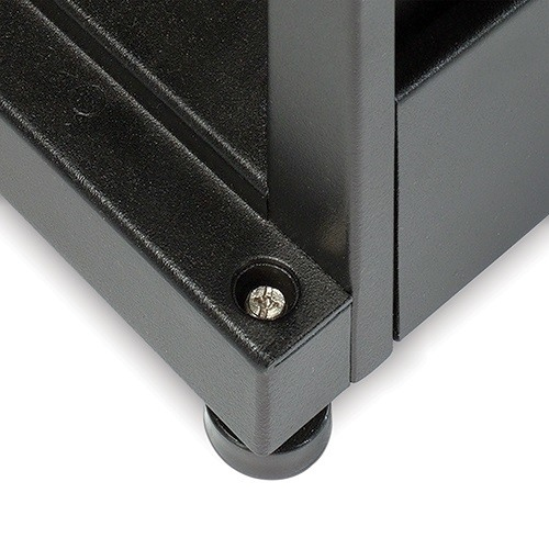 APC NetShelter SX 42U 750mm(b) x 1070mm(d) 19" IT rack, netwerkbehuizing met zijpanelen, zwart