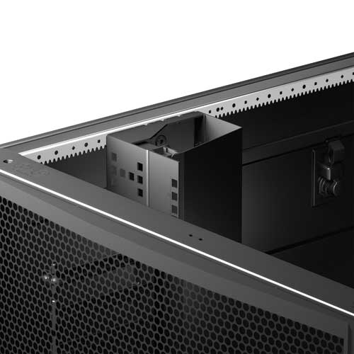 APC NetShelter SX 42U 750mm(b) x 1070mm(d) 19" IT rack, netwerkbehuizing met zijpanelen, zwart