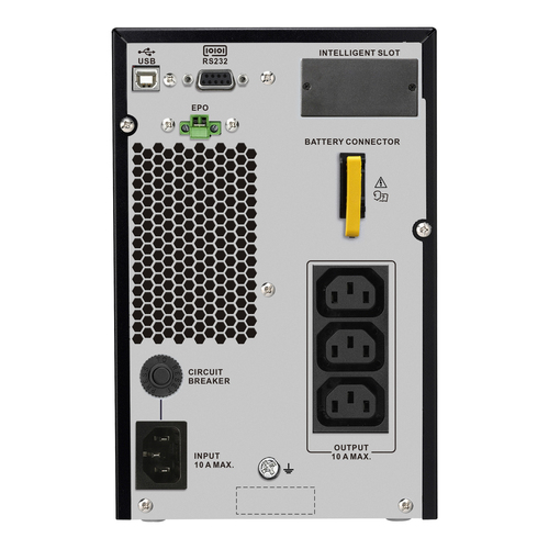 APC Easy-UPS On-Line SRV1KI-E - Noodstroomvoeding 3x C13, USB, 1000VA