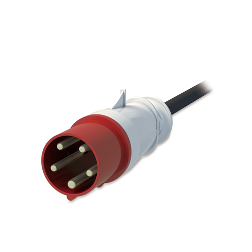 APC APDU10250SM - Switched & Metered-by-Outlet, 0U,16A, 400V, (24x)C13/15 + (24x)C13/15/19/21, IEC60309 16A 3Fase stekker