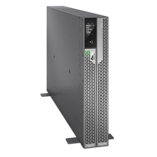 APC Smart-UPS Ultra On-Line, 5000VA, lithium-ion, rack/tower 2U, 230V, vaste bedrading 3-draads uitgang, netwerkkaart, verlengde runtime, met rail-kit