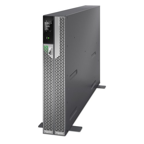 APC Smart-UPS Ultra On-Line, 5000VA, lithium-ion, rack/tower 2U, 230V, vaste bedrading 3-draads uitgang, netwerkkaart, verlengde runtime, met rail-kit