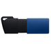 Kingston Technology DataTraveler Exodia M 64 GB, USB 3.2 Gen 1 (zwart + blauw) - 2 stuks