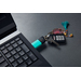 Kingston Technology DataTraveler Exodia M 256 GB, USB 3.2 Gen 1 (zwart + blauwgroen)