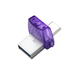 Kingston Technology DataTraveler 256GB microDuo 3C 200 MB/s dubbele USB-A + USB-C