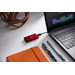 Kingston Technology 2TB XS1000 Red External USB 3.2 Gen 2 Draagbare Solid State Drive