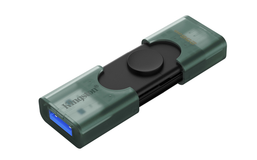 Kingston Technology DataTraveler 256GB USB-A + USB-C 3.2 Gen 1 DuoG2