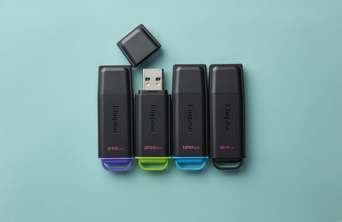 Kingston Technology DataTraveler 64GB Portable USB 3.2 Gen 1 Exodia Black