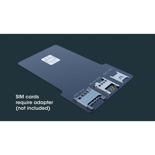 Manhattan USB-C smartcardlezer met contact, met microSD-slot, USB-C male connector, compatibel met Windows, macOS en Linux, leest SIM-kaarten met adapter, kabel van 1 m, zwart, 3 jaar garantie