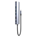 Manhattan USB-C dock/hub, poorten (6): Ethernet, HDMI, USB-A (3×) en USB-C, met Power Delivery (PD) 100 W - vereist een externe USB-C-lader (niet inbegrepen). USB-gevoed (geen externe voeding vereist) wanneer PD niet wordt gebruikt