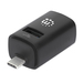Manhattan USB-C 3-poorts hub, ultra-compact, USB-A-poorten: 1× 5 Gbps (USB 3.0) + 2× 480 Mbps (USB 2.0), USB-gevoed (geen externe voeding vereist)