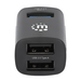 Manhattan USB-C 3-poorts hub, ultra-compact, USB-A-poorten: 1× 5 Gbps (USB 3.0) + 2× 480 Mbps (USB 2.0), USB-gevoed (geen externe voeding vereist)