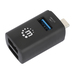 Manhattan USB-C 3-poorts hub, ultra-compact, USB-A-poorten: 1× 5 Gbps (USB 3.0) + 2× 480 Mbps (USB 2.0), USB-gevoed (geen externe voeding vereist)