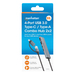 Manhattan USB-C & USB-A combo dock/hub, poorten (4): USB-A (2×) + USB-C (2×), 5 Gbps (USB 3.0), USB-gevoed (geen externe voeding vereist), aluminium