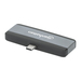 Manhattan USB-C travel dock, HDMI, USB-A, USB-C en 3,5 mm audio, met Power Delivery (PD) 100 W - vereist een externe USB-C-lader (niet inbegrepen). USB-gevoed (geen externe voeding vereist) wanneer PD niet wordt gebruikt