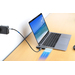 Manhattan USB-C travel dock, HDMI, USB-A, USB-C en 3,5 mm audio, met Power Delivery (PD) 100 W - vereist een externe USB-C-lader (niet inbegrepen). USB-gevoed (geen externe voeding vereist) wanneer PD niet wordt gebruikt