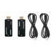 Manhattan Compact HDMI-extenderkit 1080p@60 Hz via Ethernet, verlengt het signaal tot 60 m via één Cat6 Ethernetkabel, inclusief zender en ontvanger, voeding via kabel, ultradun ontwerp, zwart, 3 jaar garantie