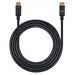 Manhattan DisplayPort 1.4 kabel, 8K@60Hz, 2 m, mannelijk naar mannelijk, geschikt voor 8K/4K/1080p toepassingen, met vergrendeling, volledig afgeschermd, zwart, levenslange garantie, equivalent aan DP14MM2M