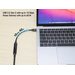 Manhattan USB-C naar USB-C kabel, 3 m, actief, mannelijk naar mannelijk, 10 Gbps (USB 3.2 Gen 2 / USB 3.1), 3A, zwart, levenslange garantie