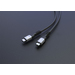 Manhattan Snelle USB-C naar USB-C kabel (240W), 2 m, 240W laptopladen, werkt met alle laptops (let op: extra USB-C 240W wandlader nodig), extra lang bereik voor bureau/vloeraansluiting, 3 jaar garantie