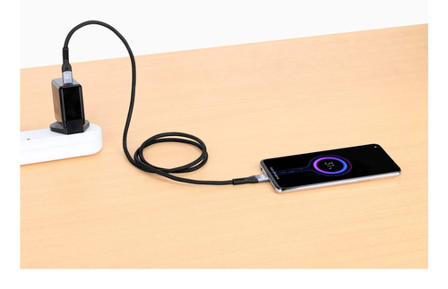 Manhattan Snelle USB-C naar USB-C kabel (240W), 2 m, 240W laptopladen + snelle data & video, werkt met alle laptops (let op: extra USB-C 240W wandlader nodig), extra lang bereik voor bureau/vloeraansluiting, 3 jaar garantie