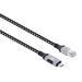 Manhattan USB-C naar Gigabit Ethernet kabel, 10/100/1000 Mbps, RJ45, 2 m, zwart/zilver, 3 jaar garantie
