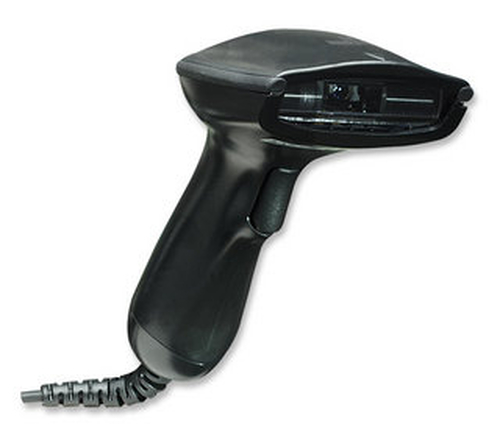 Manhattan CCD handheld barcodescanner met groot bereik, USB, scanafstand 500 mm, kabel 1,5 m, max. omgevingslicht 30.000 lux (zonlicht), zwart, 3 jaar garantie