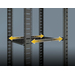 Intellinet 19" vaste plank (verstelbaar), 1U, plankdiepte 350 mm, verstelbare raildiepte 350–550 mm, max. 20 kg, zwart, levenslange garantie