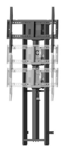 Viewsonic VB-STND-104 bevestiging voor signage-beeldschermen 2,18 m (86") Zwart