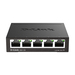 D-Link DGS-105 Unmanaged L2 Gigabit Ethernet (10/100/1000) Zwart