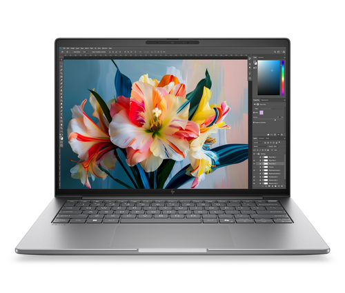 HP ZBook 8 G2i Wolf Pro Security Edition Copilot+ PC Intel Core Ultra 7 356H Mobiel werkstation 35,6 cm (14") WUXGA 32 GB DDR5-SDRAM 1 TB SSD NVIDIA RTX PRO 500 Blackwell Wi-Fi 7 (802.11be) Windows 11 Pro AI Workstation, AI PC Zilver QWERTY