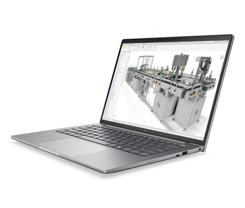 HP ZBook 8 G2i Wolf Pro Security Edition Copilot+ PC Intel Core Ultra 7 356H Mobiel werkstation 35,6 cm (14") WQXGA 32 GB DDR5-SDRAM 1 TB SSD NVIDIA RTX PRO 500 Blackwell Wi-Fi 7 (802.11be) Windows 11 Pro AI Workstation, AI PC Zilver QWERTY