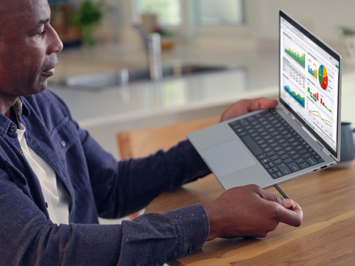 HP EliteBook 8 Flip G2i 13 Next Gen AI PC Copilot+ PC Intel Core Ultra 7 355 Laptop 33,8 cm (13.3") Touchscreen WUXGA 32 GB LPDDR5x-SDRAM 512 GB SSD Wi-Fi 7 (802.11be) Windows 11 Pro Zilver QWERTY