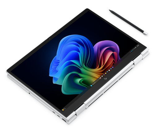 HP EliteBook 8 Flip G2i 13 Next Gen AI PC Copilot+ PC Intel Core Ultra 7 355 Laptop 33,8 cm (13.3") Touchscreen WUXGA 32 GB LPDDR5x-SDRAM 512 GB SSD Wi-Fi 7 (802.11be) Windows 11 Pro Zilver QWERTY