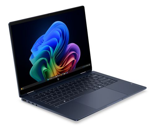 HP EliteBook X Flip G2i 14 Next Gen AI PC Copilot+ PC Intel Core Ultra 7 356H Hybride (2-in-1) 35,6 cm (14") Touchscreen WUXGA 32 GB LPDDR5x-SDRAM 1 TB SSD Wi-Fi 7 (802.11be) Windows 11 Pro Blauw QWERTY