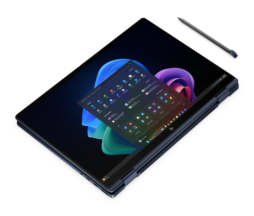 HP EliteBook X Flip G2i 14 Next Gen AI PC Copilot+ PC Intel Core Ultra 7 356H Hybride (2-in-1) 35,6 cm (14") Touchscreen WUXGA 32 GB LPDDR5x-SDRAM 1 TB SSD Wi-Fi 7 (802.11be) Windows 11 Pro Blauw QWERTY