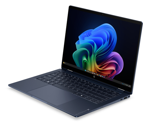 HP EliteBook X Flip G2i 14 Next Gen AI PC Copilot+ PC Intel Core Ultra 7 356H Hybride (2-in-1) 35,6 cm (14") Touchscreen WUXGA 32 GB LPDDR5x-SDRAM 1 TB SSD Wi-Fi 7 (802.11be) Windows 11 Pro Blauw QWERTY