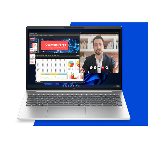 HP EliteBook 6 G2i Next Gen AI Intel Core Ultra 7 355 Laptop 40,6 cm (16") WUXGA 16 GB DDR5-SDRAM 512 GB SSD Wi-Fi 7 (802.11be) Windows 11 Pro Zilver